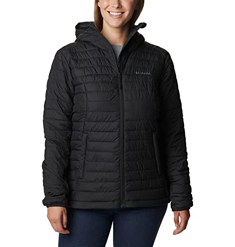 Columbia Silver Falls Hooded Jacket, Doudoune À Capuche Femme, Black, Taille S