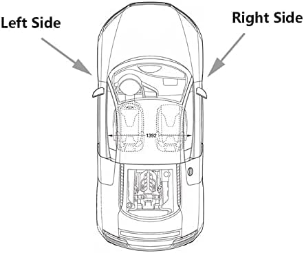 Vetro Specchietto Retrovisore,Per Audi A6 C8 A7 A8 2018-2021,Sinistro Destro Lato Esterno Specchio Auto Sostituzione Accessories,Specchi di ricambio,Right