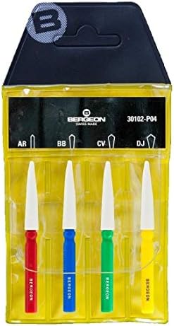 BERGEON 30102-P04 Öl-Set - 4-teiliges Uhrenöl Set Für Uhrenreparatur