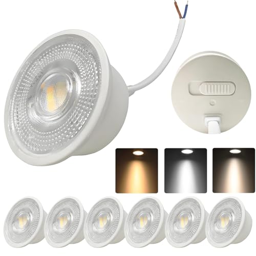 Module LED 7W ø50x23mm pour spots de plafond et rénovation salon