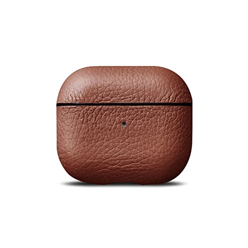 Woolnut Leather Case for AirPods 3rd Gen - Cognac Brown Cover - Image 2