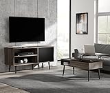 WAMPAT 2 Piece Living Room Set for Living Room, 1 Wood Lift Top Coffee Table with Storage Shelf and...