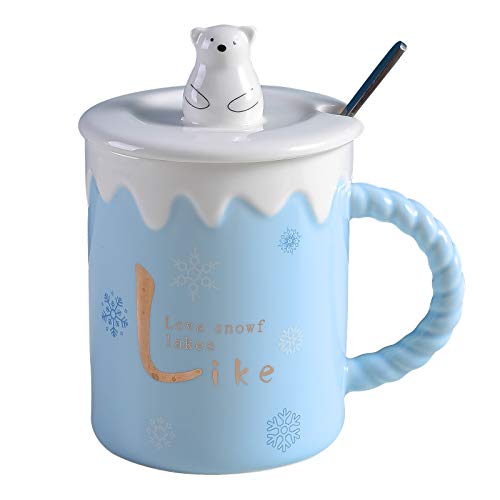 Polar Bear Mug - Coffee Cup - Chillin' like a Polar Bear - Polar Bear Gag Gift Basket Ideas Valentine's Day Gifts (Like)