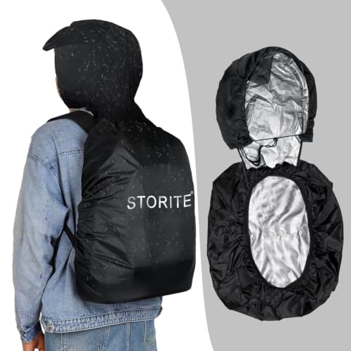 Image of Storite Backpack Rain Cover Waterproof, Hood Version 5Pack | 30L-35L Capacity, For Travel Bags