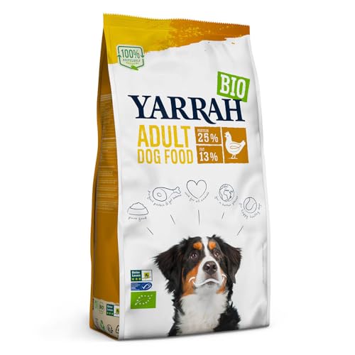 Pienso para perros adultos con pollo bio 2kg Yarrah