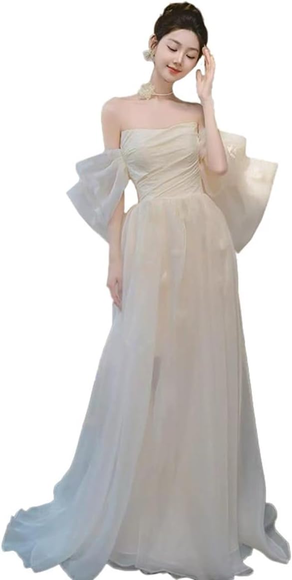 Fiveen] ウエディングドレス 韓国 シンプル 結婚式 前撮り