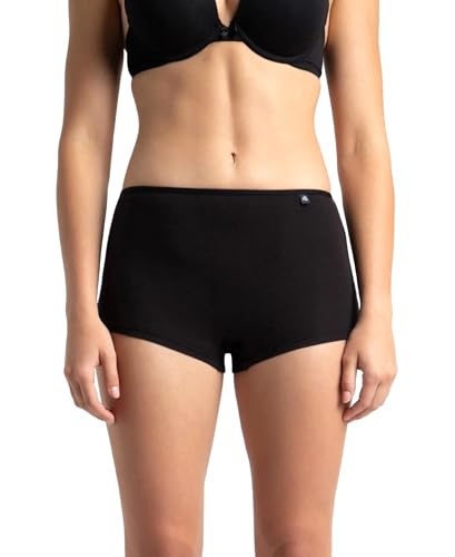 Image of Jockey SS04 Women High Coverage Super Combed Cotton Elastane Stretch Boy Leg (Pack of 2)