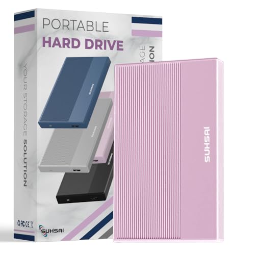 SUHSAI externe harde schijf met 200GB HDD-gegevensopslag - geheugenuitbreiding 2,5 inch USB 3.0...