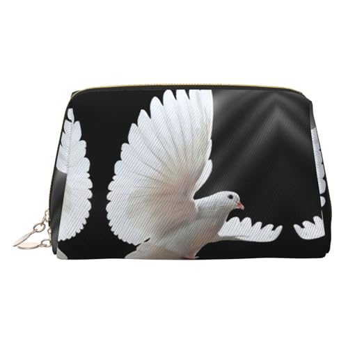 Flying Dove - Organizador de maquillaje listo para viajar, bolsa de aseo portátil para mujer, Gold, Talla única, Neceser