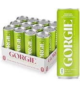GORGIE Sugar Free Natural Energy Drinks, Sparkling Citrus Burst (12 Pack) - Healthy Energy Drinks...