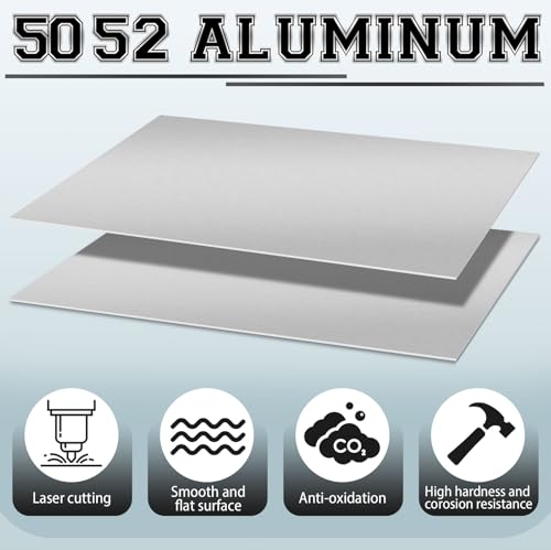 Image of Zonon 24 x 36 x 1 /8 Inch 5052-H32 Aluminum Sheet with Protective Film