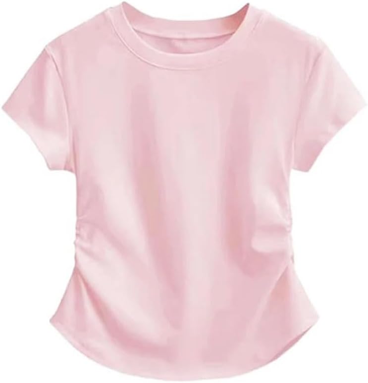 Women's Cotton Solid Color Slim Fit Pullover