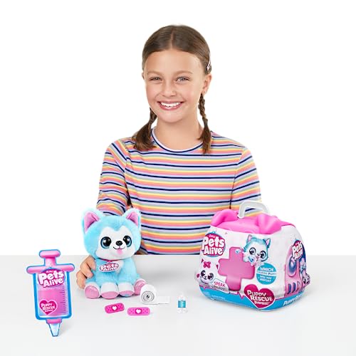 Peluche Border Collie interactive Pets Alive qui guérit et aboie