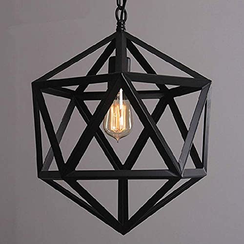 Lámpara de techo vintage para restaurante y café con diseño loft retro 6