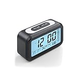 Matériau de qualité supérieure : ce réveil est fabriqué à partir de plastique et de verre de qualité supérieure, ce qui garantit sa durabilité