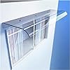 Window Awning, Door Canopy,Clear Canopy for Front Door Polycarbonate Window Awning Outdoor Rain Shelter Rain Snow Protection Roof Shade Coverfor Outdoor Front Door Patio