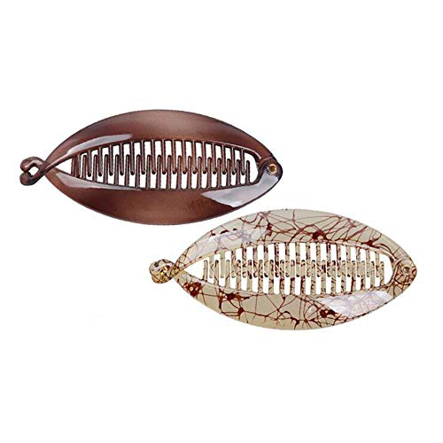 2 Unids Durable Forma de Pescado Pinzas para el Cabello Pinzas para el Cabello Resina de Cola de Pescado Horquillas Adorno para el Cabello Adornos para el Cabello Accesorios para el Cabello Barrettes Cover