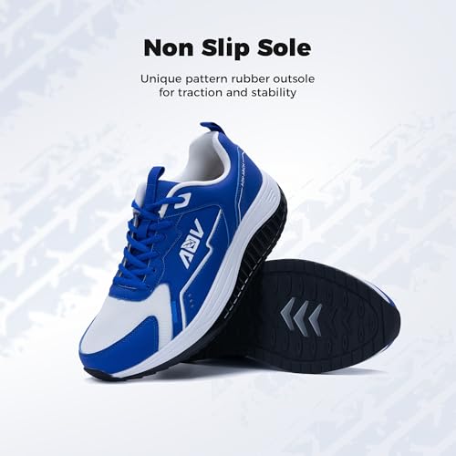 Image of Walking Shoes for Men Arch Support Plantar Fasciitis Shoes Orthotic Tennis Sneakers for Foot Pain Relief