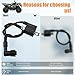 QAZAKY Ignition Coil Compatible with Yamaha Bear Tracker 250 Trail Boss 330 YFM350 Warrior Big Bear Raptor TTR125 ATC185S ATC200 ATC200ES ATC200S