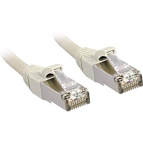 LINDY Câble réseau Patch Cat.6 S/FTP PIMF Premium, cuivre, LSOH, 500MHz, Gris, 15m
