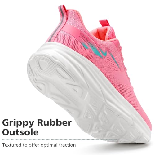 Image of Padgene Womens Sneakers Lightweight Tennis Walking Shoes Sports Running Shoes for Woman Mesh Breathable Gym Fashion Sneakers Athletic Comfortable Casual
