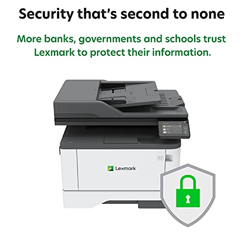 Image of Lexmark MB3442i Black and White All-in-One Printer with Touchscreen, Multifunction Laser with Copier Scanner Printer for Office, Automatic Two-Sided Scanning, Wireless & Cloud Connection (4-Series)