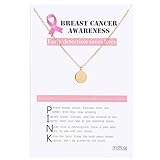 繊細な18Kゴールドメッキ胸のおっぱいネックレス 女性がん啓発フェミニストジュエリーギフト, ステンレス鋼, 宝石なし