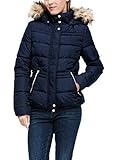Stehkragen Q/S designed by - s.Oliver Steppjacke mit Fake Fur-Blende night sky blue XXL