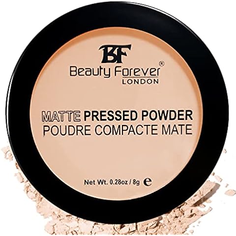 Beauty Forever Matte Pressed Powder in Silky Beige Cover