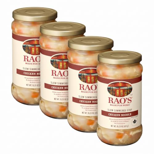 Rao's Homemade For Home Chicken Noodle Soup, 15.25 Ounce (Pack of 4)