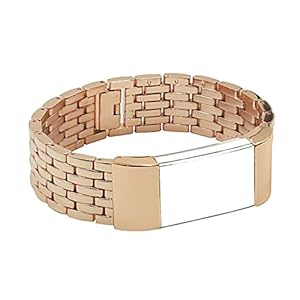 Voor Fitbit Charge 2 Horlogeband, AISPORTS Fitbit Charge 2 Band RVS Smart Horloge Verstelbare Vervangende Bands met…