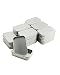 BcPowr 18 PCS Silver Metal Rectangular Empty Tins Box Containers Basic Necessities Tins Mini Portable Box Small Storage Kit Use for First Aid Kit,Survival Kits,Storage,Herbs,Pills,Crafts and More.