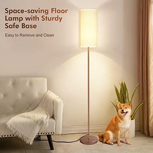 Karjoefar Floor Lamp For Living Room, Modern Lamp With Remote Control And Stepless Dimmable Bulb, Standing Tall Room Bedroom Office #TOP6