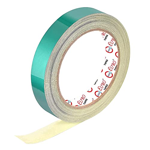 Image of EURO Car Reflective Body Self-Adhesive Glow in the Dark Strip Vinyl Neon Tape | 2 cm X 10 meter (Green)