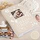 Lanpn Baby Photo Album 10x15 300 Fotos, 4x6 Fotoalbum Babyalbum Einsteckalbum, Leinen Einstecken Foto Album, Neugeborenen Kinder Fotobuch, Kinderalbum für 1. Geburtstag Mädchen Junge, Beige