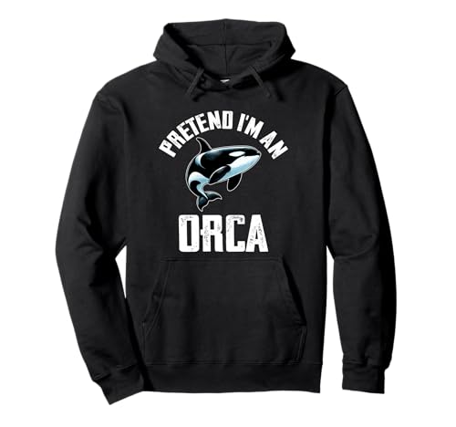 Disfraz divertido de Orca para Halloween Sudadera con Capucha
