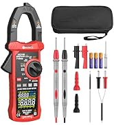 Neoteck Clamp Meter Amp Meter 9999 Counts with Inrush VFD LOZ 1000A TRMS Amp Clamp Multimeter for...