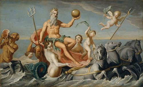 Póster de graffiti Il ritorno di Nettuno de Copley para paredes vacías y aburridas