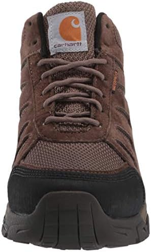 Carhartt Women's Lightweight Wtrprf Mid-Height Work Hiker Soft Toe CWH4120 Industrial Boot, Brown Brushed Suede/Nylon, 10 M US | Image 1