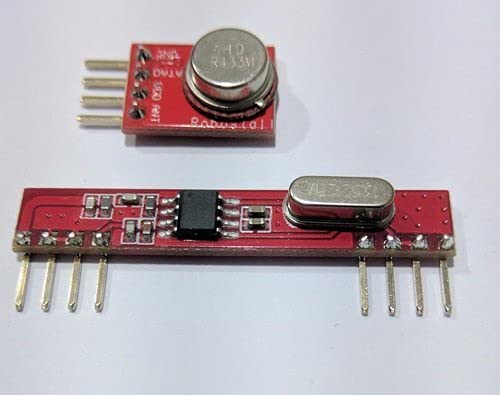 See full amazon price history chart for 433MHz RF TRANSMITTER MODULE + RECEIVER MODULE 433MHz RF TRANSMITTER MODULE + RECEIVER MODULE (B08R262HBG) Amazon Price History, Amazon Price Tracker