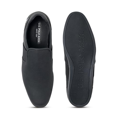 Image of U.S. Polo ASSN. Mens Sergio 2.0 Blk Oxford
