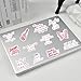 Motivational Pink Romantic Inspirational Quotes Aesthetic Stickers for Girls Women, 50PCS Positive Affirmation Waterproof Stickers for Water Bottles Laptop Journal Scrapbook, Girls Power Decals