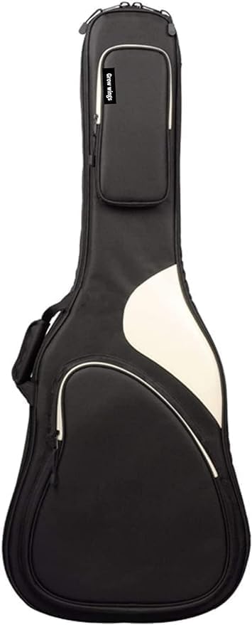 Star House Acoustic Guitar Bag fit for 39,40,41 inces Guitar Black (Black)-image-24