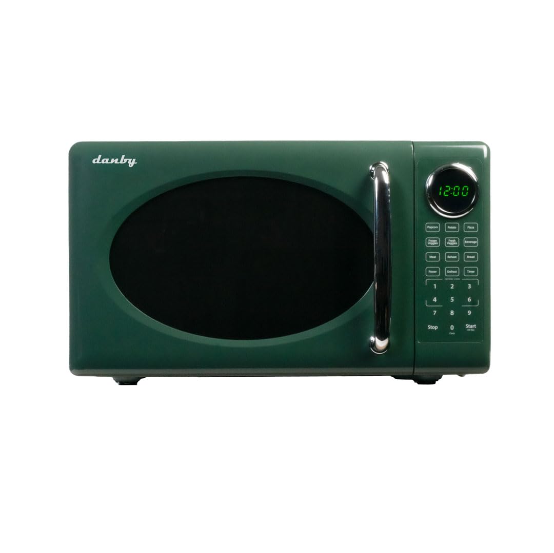 Danby DMW07E1GDB 0.7 cu. ft. Countertop Retro Microwave with sold price at auction in Canada