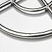 Stanbroil 19-Inch Round Fire Pit Burner Pan, Drop-in Gas Fire Pit Inserted for DIY Natural & Propane Gas Fire Table, Stainless Steel Firepit for Outside, BTU 92,000 Max