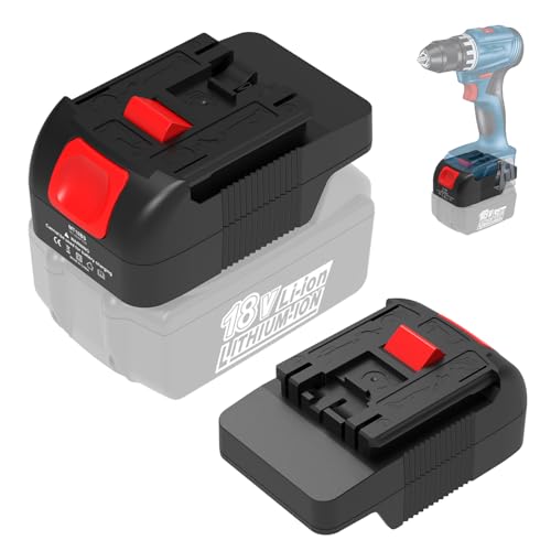 ENERGUP MT18BS Adaptateur pour Bosch Batterie GBA Convertisseur pour Makita Batterie 18V BL1850 BL1840 vers Outil électroportatif GBA 18V