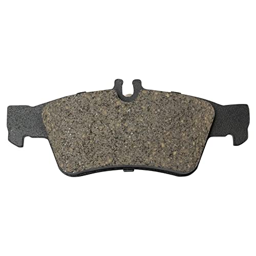 Image of TRQ Rear Brake Pad and Rotor Set Ceramic G Coated Rotors Compatible with 2015-2016 Mercedes-Benz CLS400 2006 CLS500 2007-2011 CLS550 2003-2006 E320 E500 2006-2016 E350 2013-2016 E400 2007-2009 E550