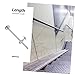 Veemoon Stainless Steel Armrest Bracket for Stair Handrails Indoor Outdoor Railing Support Safety Stability Enhancer Modern Design