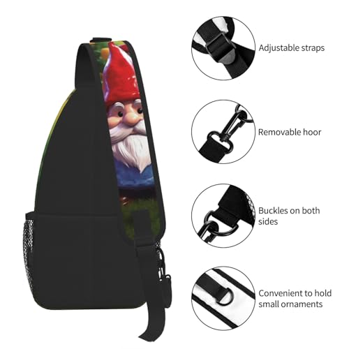Bolso bandolera colorido para senderismo y viaje miniatura 7
