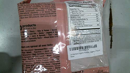24 Mantara Organic Powder, Jaggery, 2 Pound #TOP1